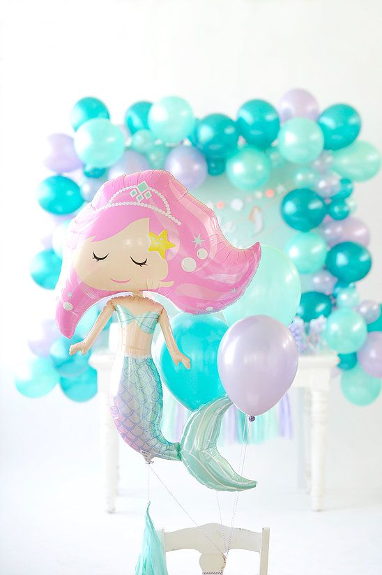 Mermaid Foil Balloon