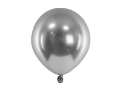 Hõbedased õhupallid, 12 cm, 10 tk