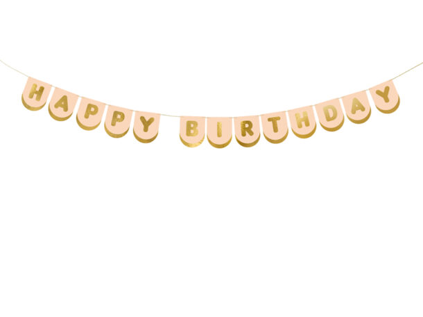 Happy Birthday banner