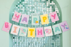 Bänner “Happy Birthday”, Gabby’s Dollhouse