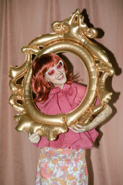 kuldne õhupalliraam