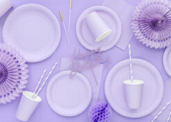 lavendlilillad taldrikud