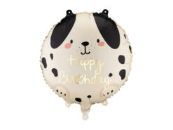 Happy Birthday fooliumõhupall koeraga